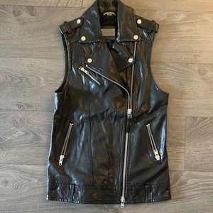 Mackage Leather Vest